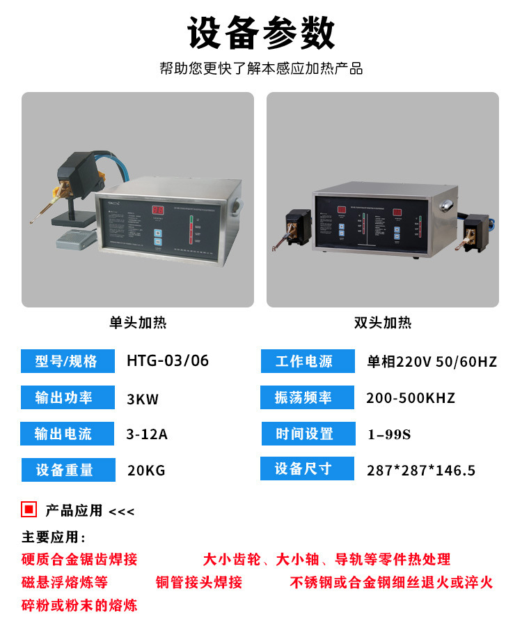 超高頻感應加熱設備HTG-03/03A/03AC(圖2)