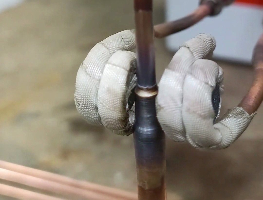 這種焊接方法你知道嗎？高頻焊接設備無焊點焊接銅管全過程
