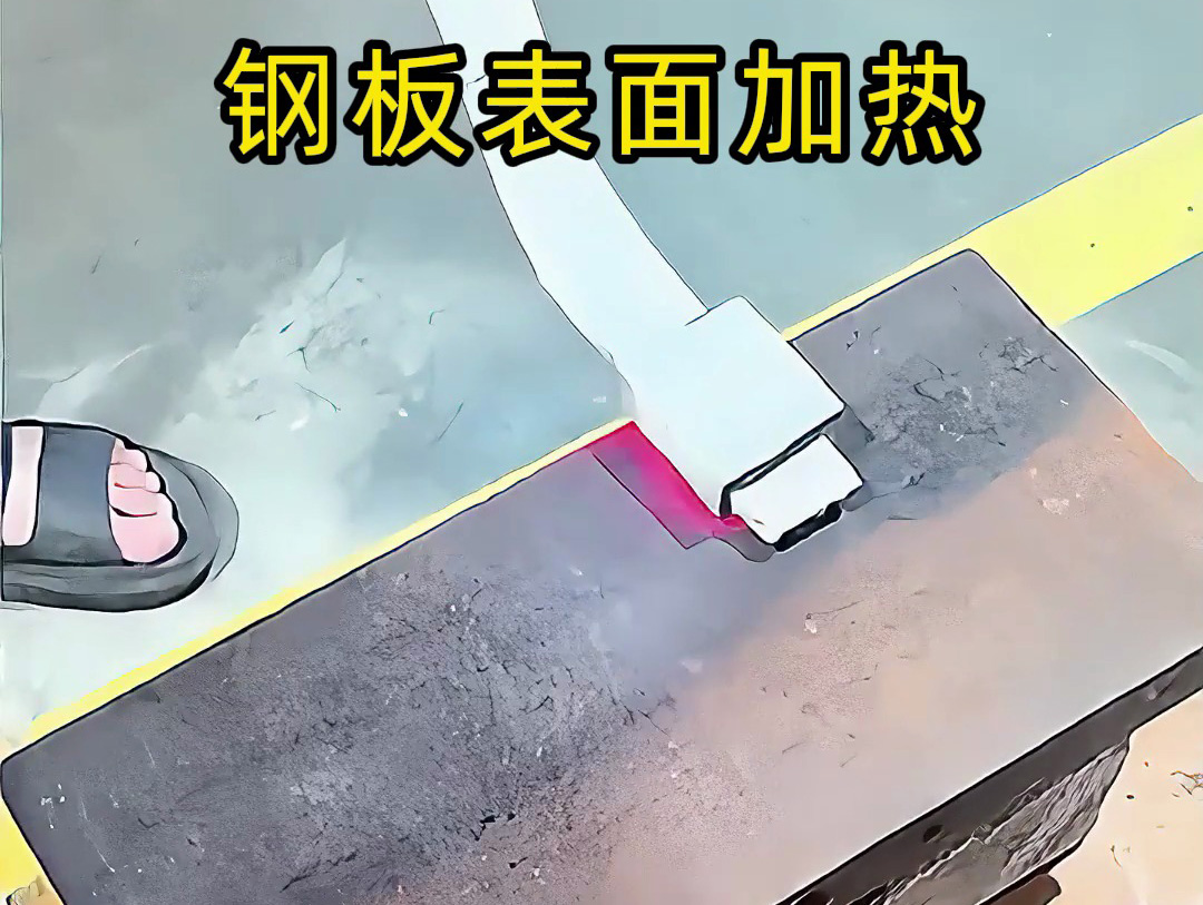 鋼板表面加熱無需愁！海瑞拓手持式高頻加熱機：即放即熱，一分鐘上手