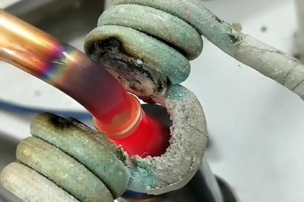 感應加熱電源中圓環形繞組和螺線管